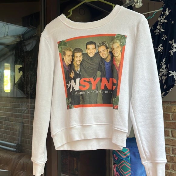 nsync Tops - *NSYNC Christmas Sweatshirt